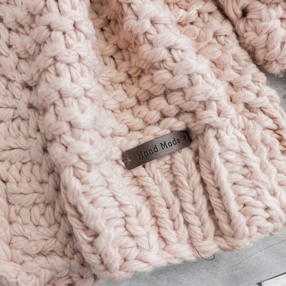 Emily' Handmade Pom Pom Cardigan - Picture 2 of 5